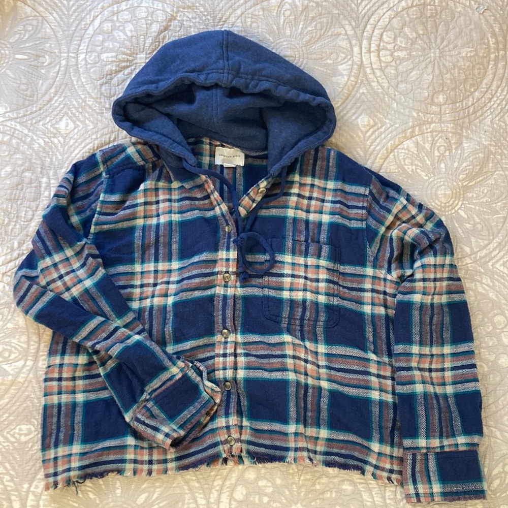 AE Cropped flannel